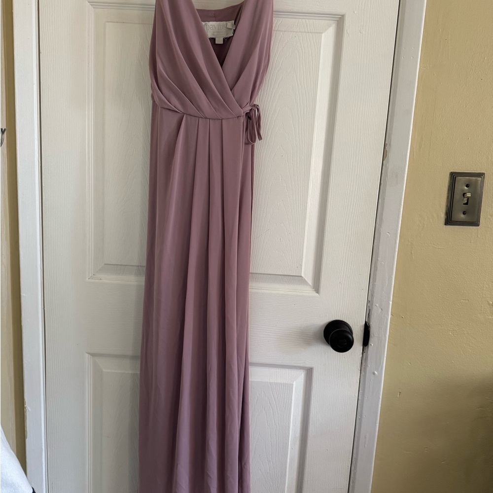 David’s Bridal Quartz Bridesmaid Dress